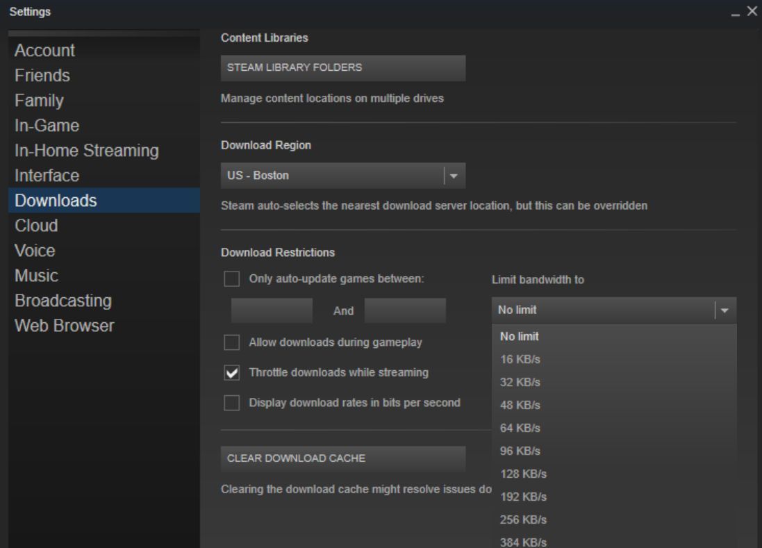 Optimize game settings