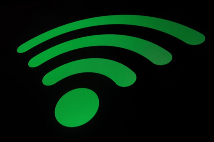 wifi symbol green