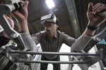 Here's what you look like when you're trying VR