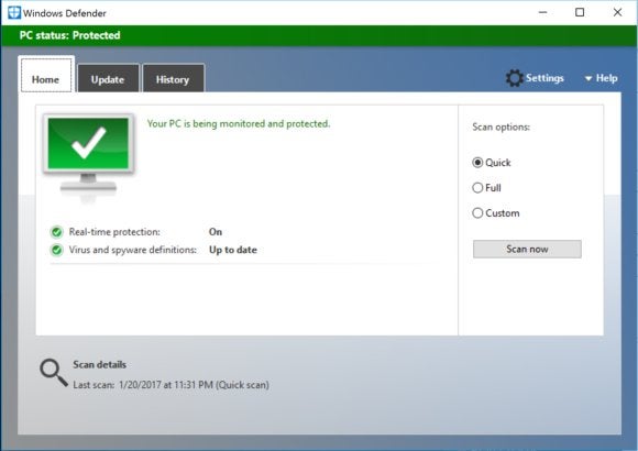 windows 10 windows defender current