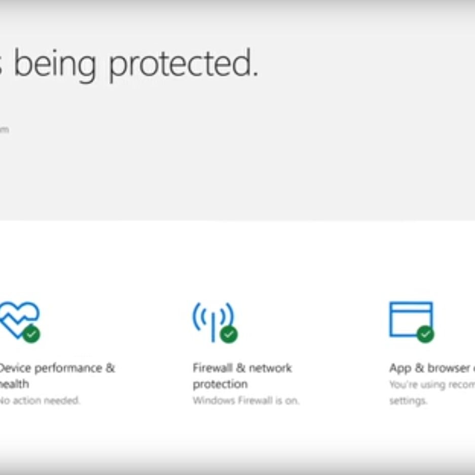 Here's What The Windows Defender Security Center Will Look Like In 