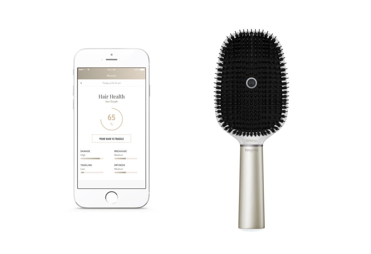 withings kerastase hair coach app
