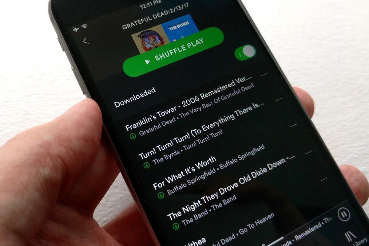 Spotify Download Songs On Phone