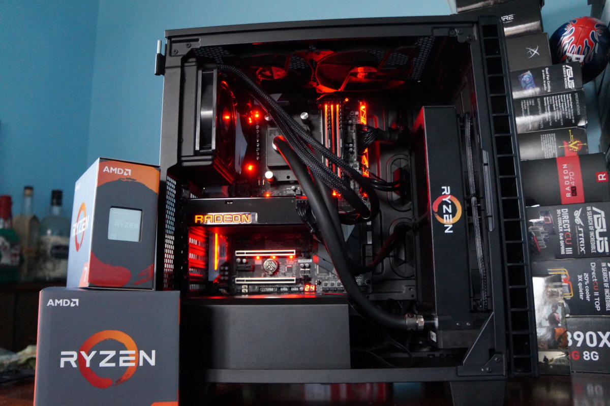 amd ryzen 1800x build 8