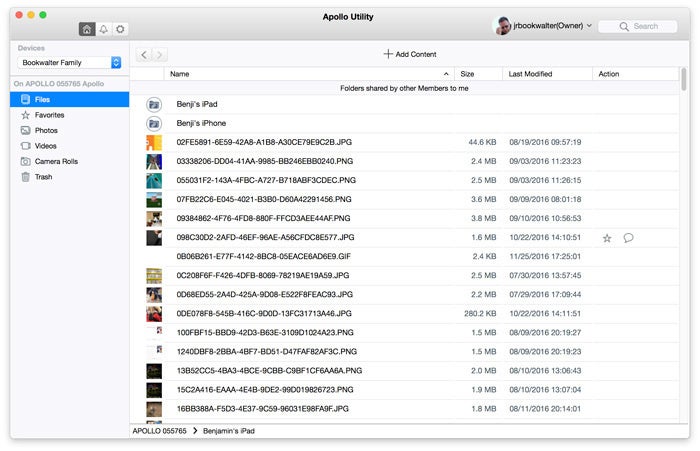 apollo cloud mac file names