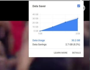 chrome data saver