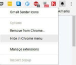 hideinchromemenu