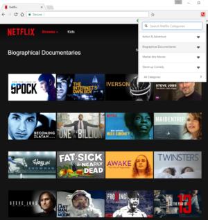 netflixcategories