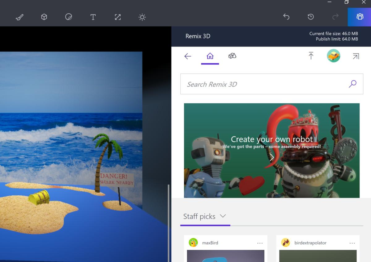 how to add text to photos in paint 3d