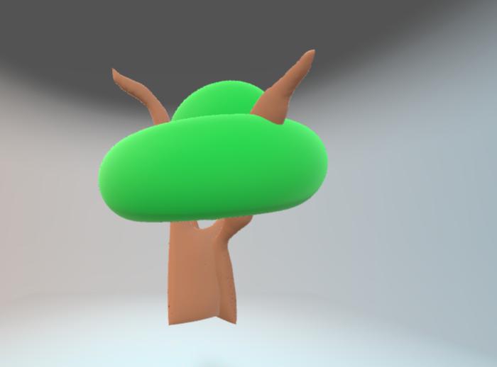 paint3d finished tree