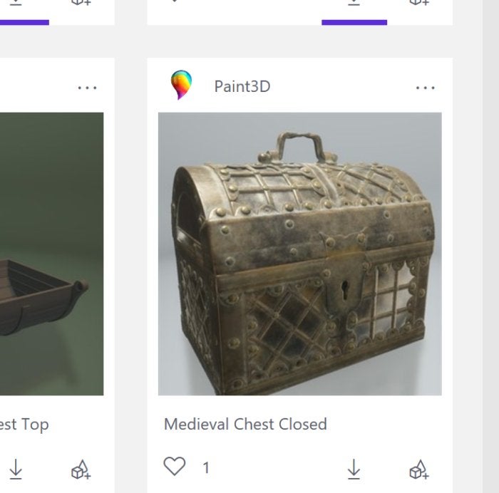 paint3d treasure chest