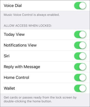 privatei lock screen options