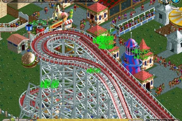 Rollercoaster Tycoon Slide