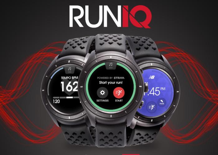 RunIQ fitness smartwatch 