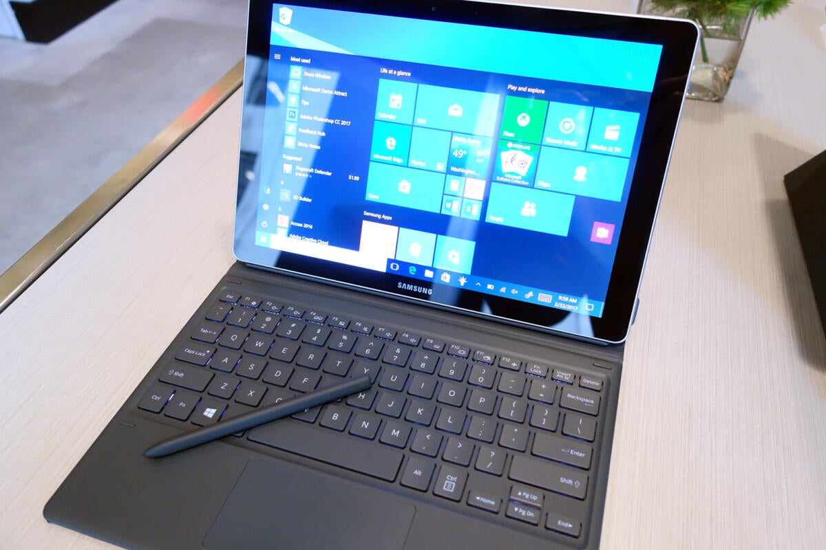 Samsung unveils Galaxy Book, a Windows 10 tablet aimed at the Surface