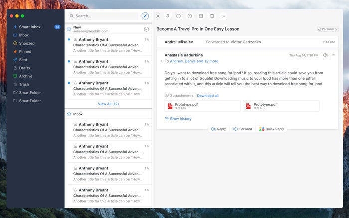 mac email client for windows