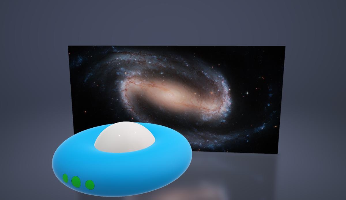 ufo screenshot Microsoft Paint 3D