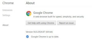 update chrome