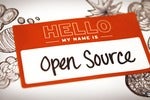 hello my name is open source nametag