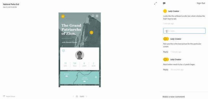 adobexd resolve comments