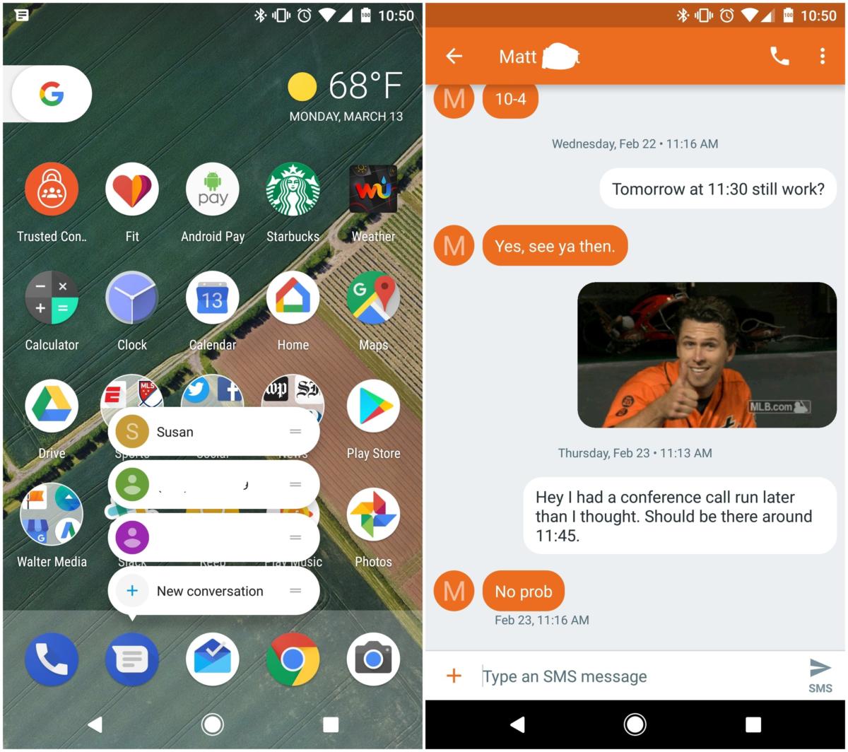 android messages