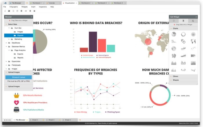 datameer infographic designer