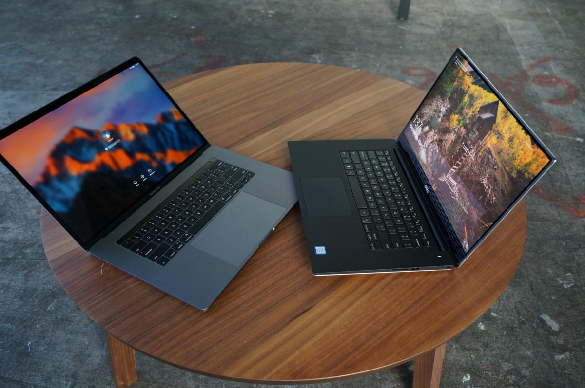 New MacBook Pro 15 vs. New XPS 15