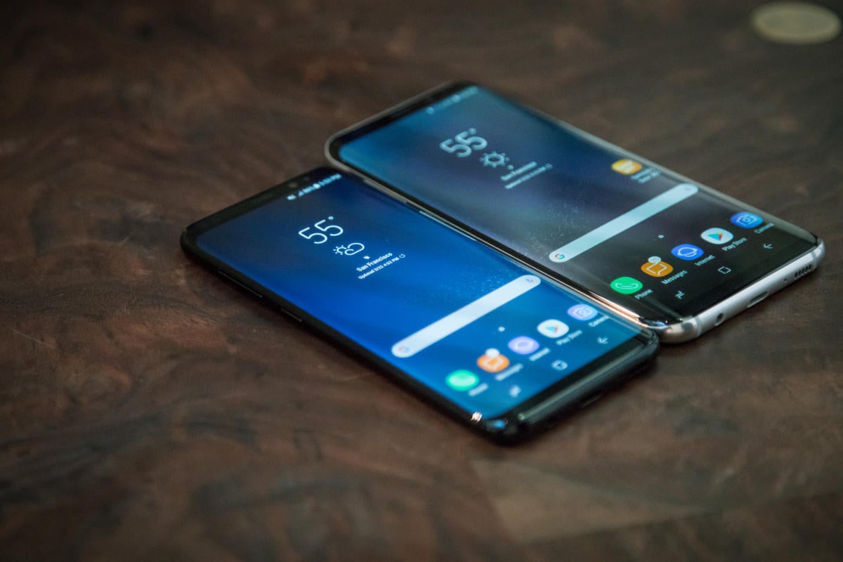 Samsung Galaxy S8 and S8+ smartphones