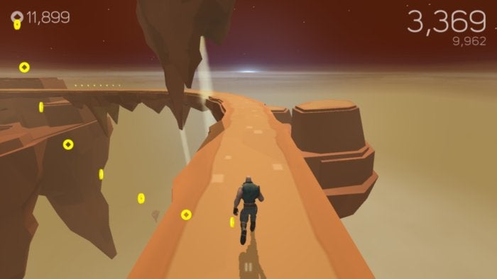 fft skydancer running