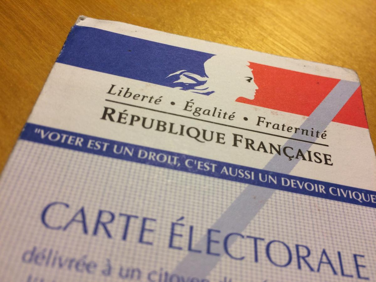 french electoral card