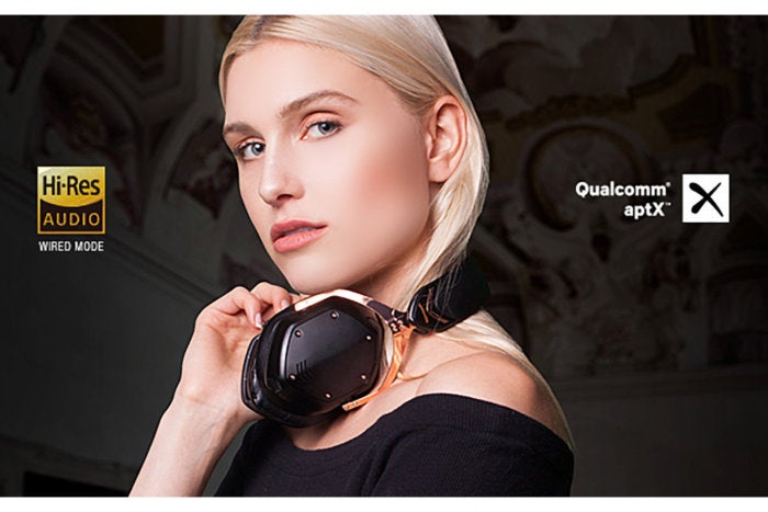 The Crossfade 2 Wireless are hi-res audio certified and the rose gold model supports the aptX codec.