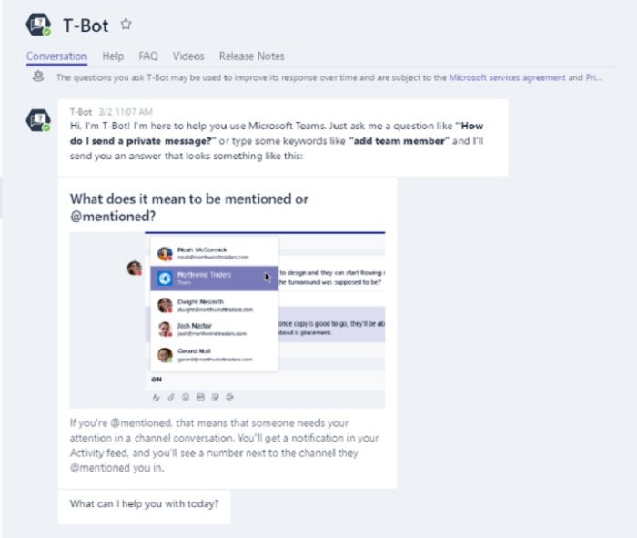 microsoft teams t-bot large