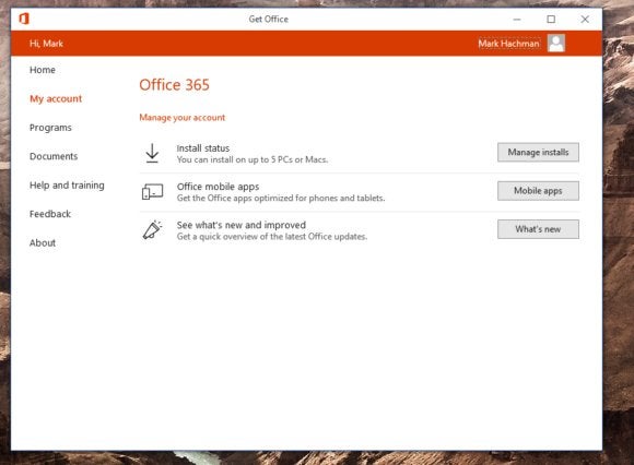 Windows 10 Creators Update Get Office