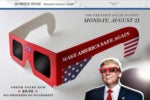 White House to issue commemorative solar eclipse safety glasses