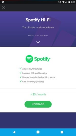 spotify hi fi service