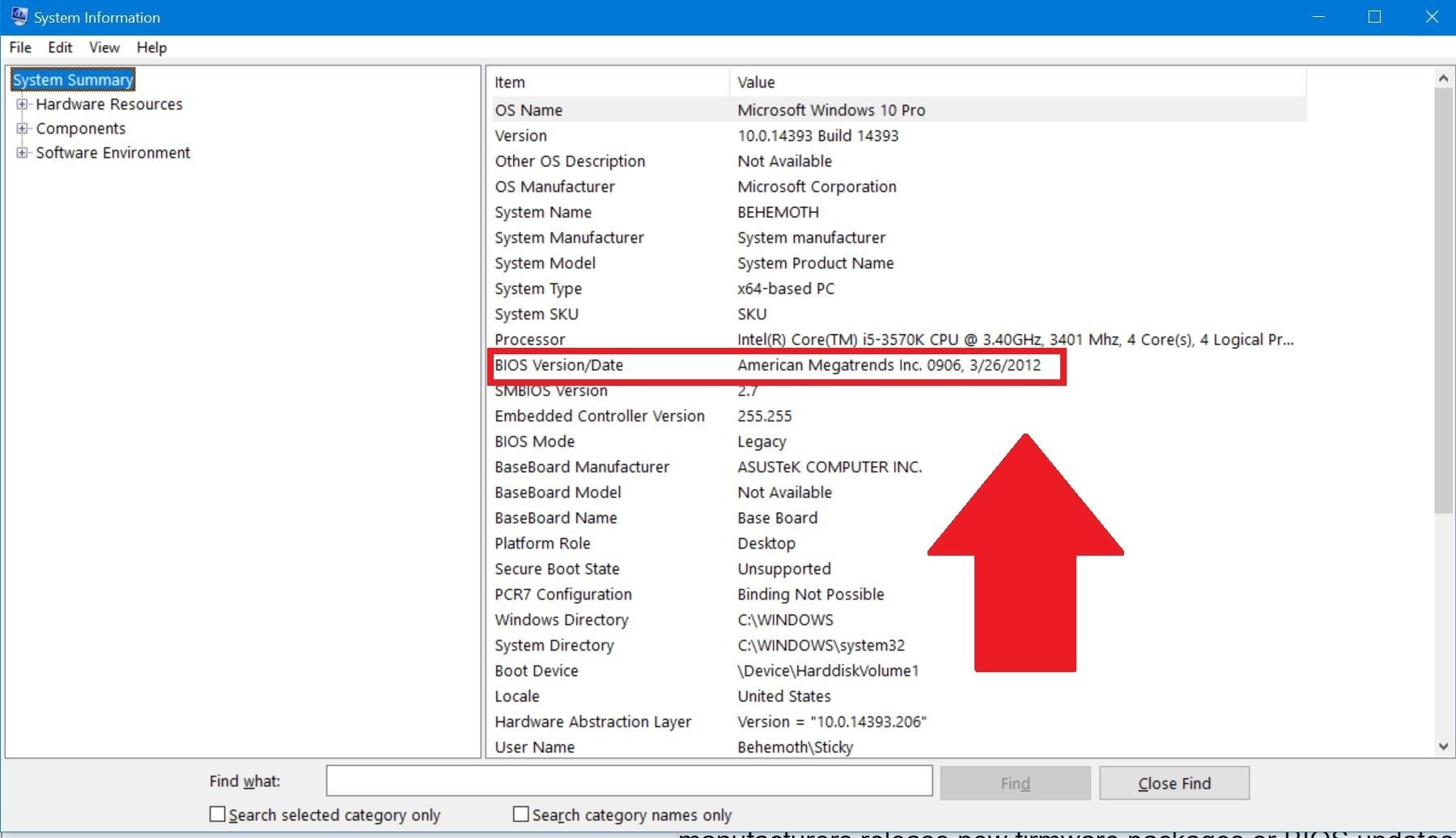 bios update windows 10 msi