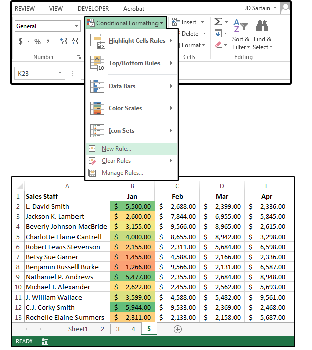 How To Customize Excel Conditional Formatting Pcworld