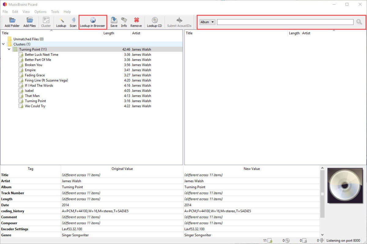 MusicBrainz Picard_13