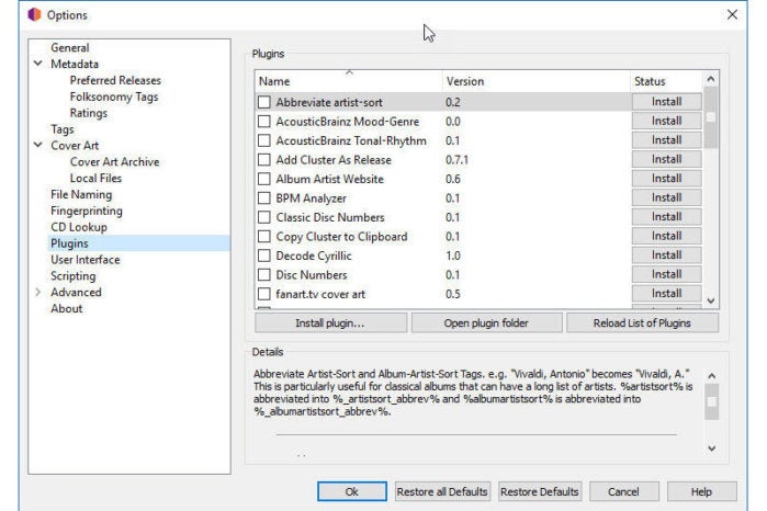 MusicBrainz Picard_19