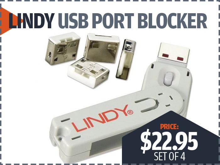 Lindy usb port blocker