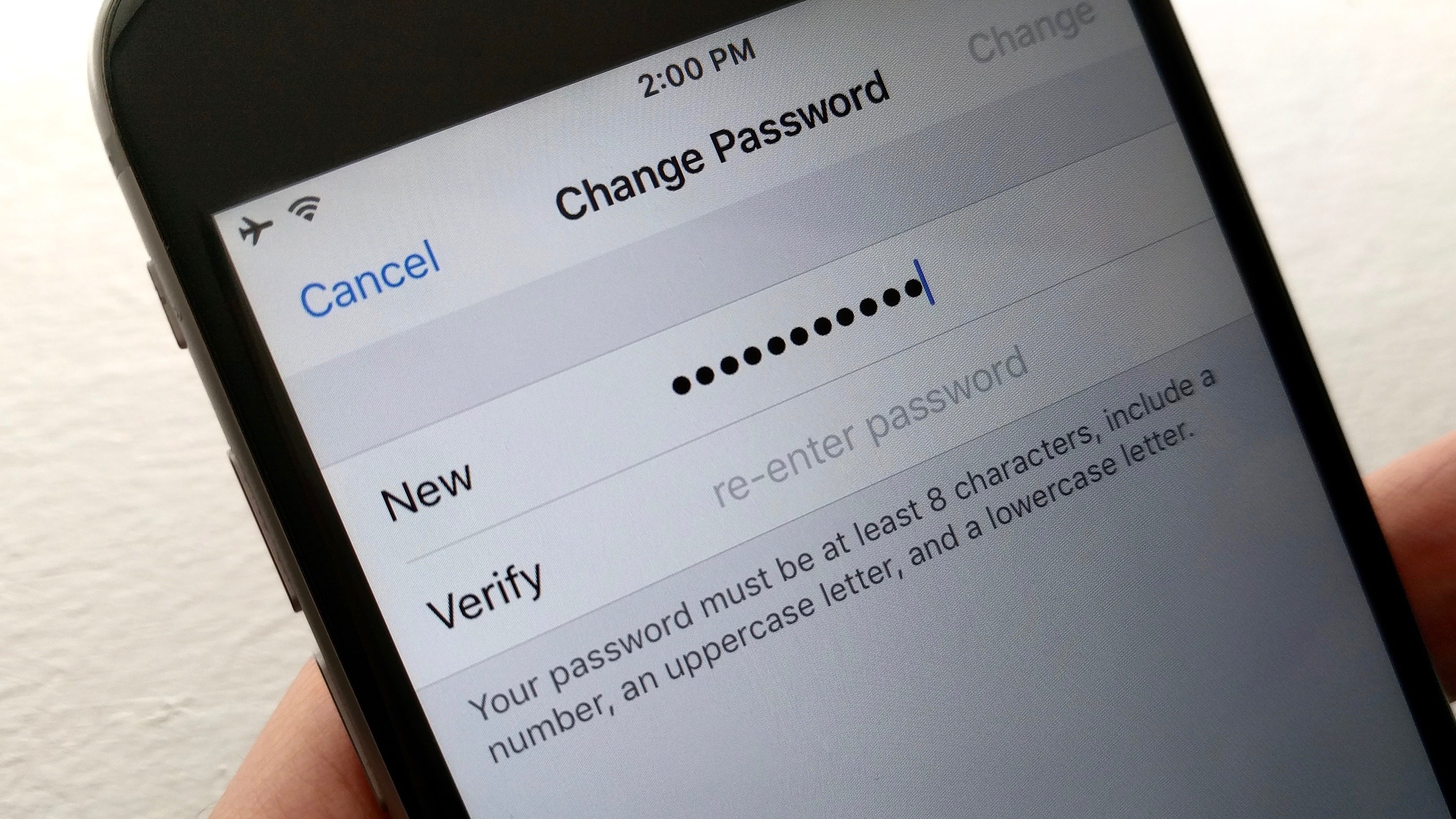 how to change password icloud mail