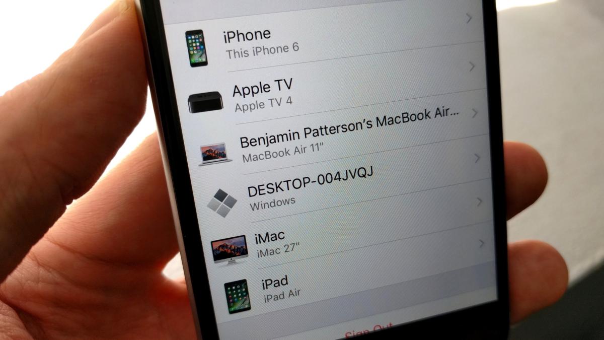 Keep an eye on devices signed in to your iCloud account