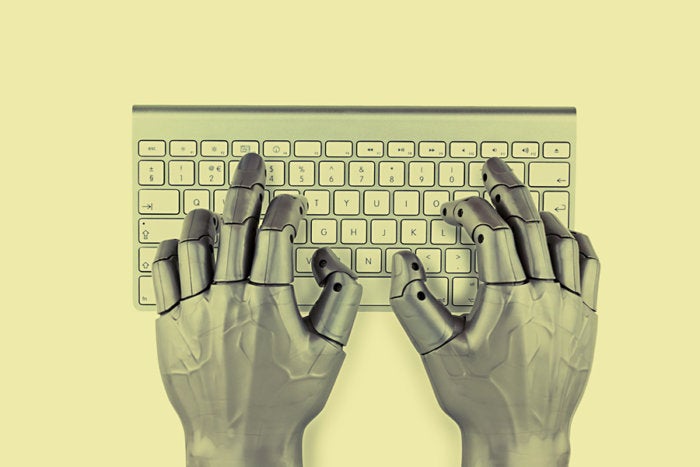 bot typing keyboard