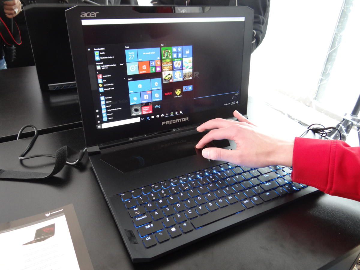 Hands on with the unusual Acer Predator Triton 700  gaming 