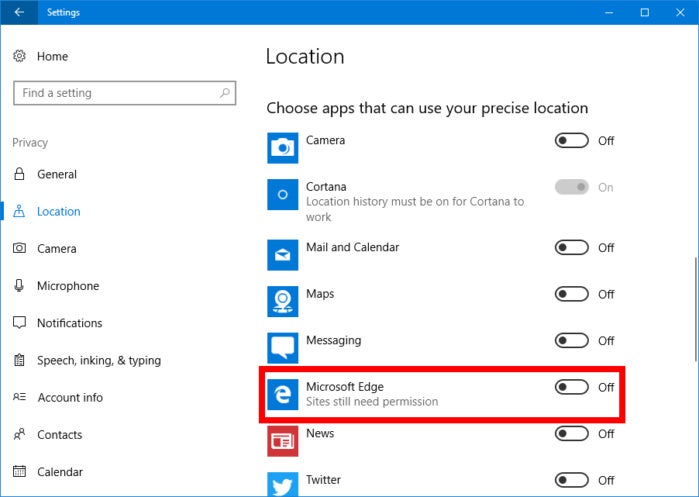 How To Stop Websites From Asking For Your Location In Chrome Edge