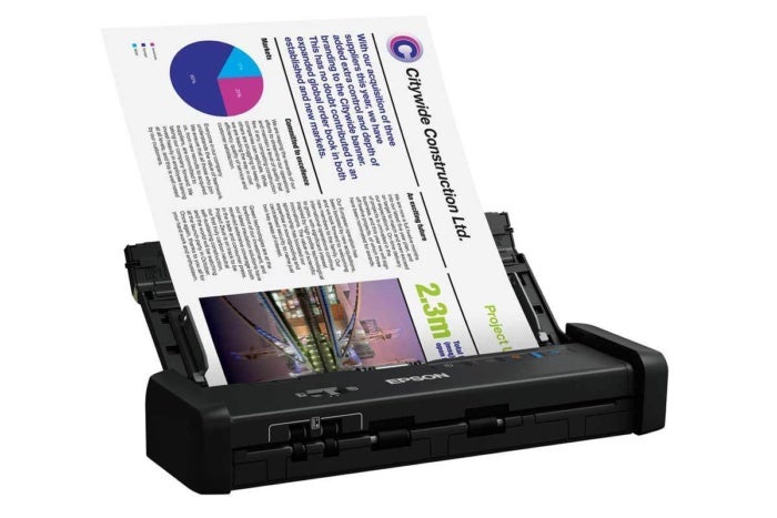 Epson DS-320 review: Portable productivity scanner, sans wireless ...