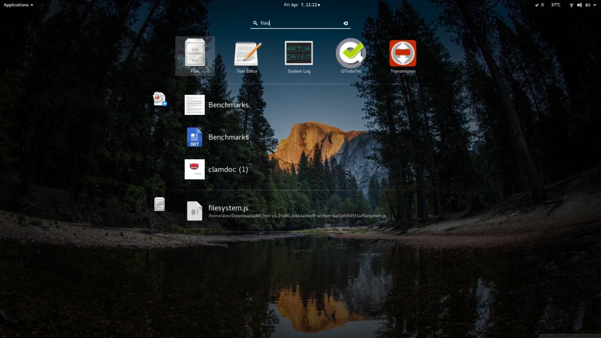 gnome search