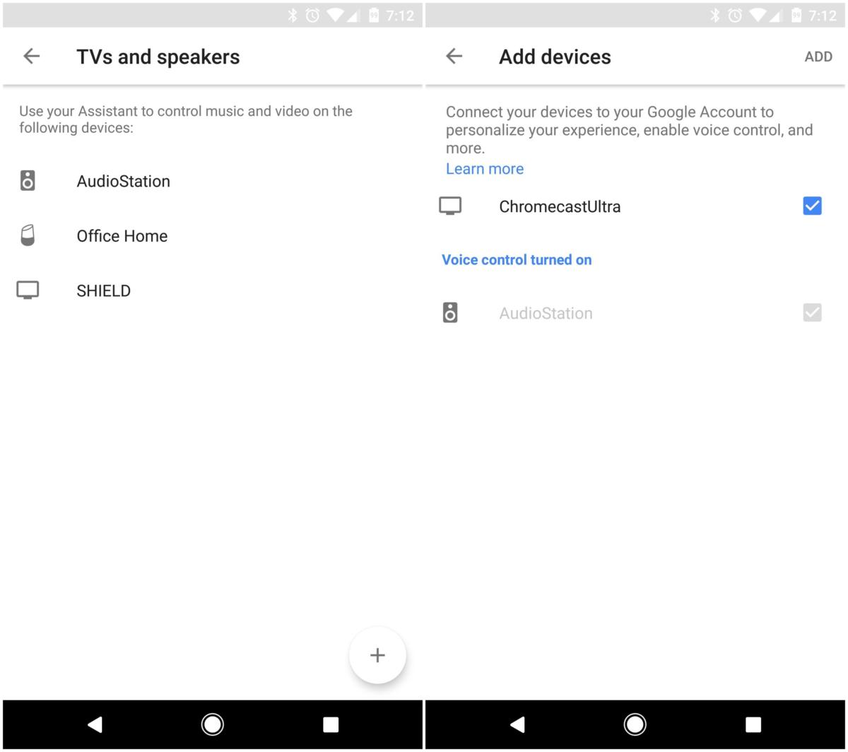 hooking google home to tv