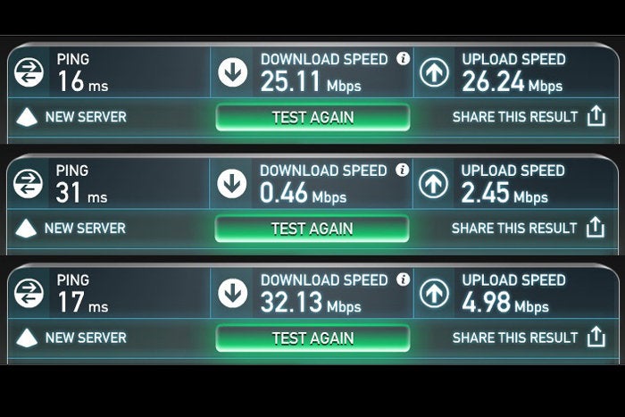 internet speed test