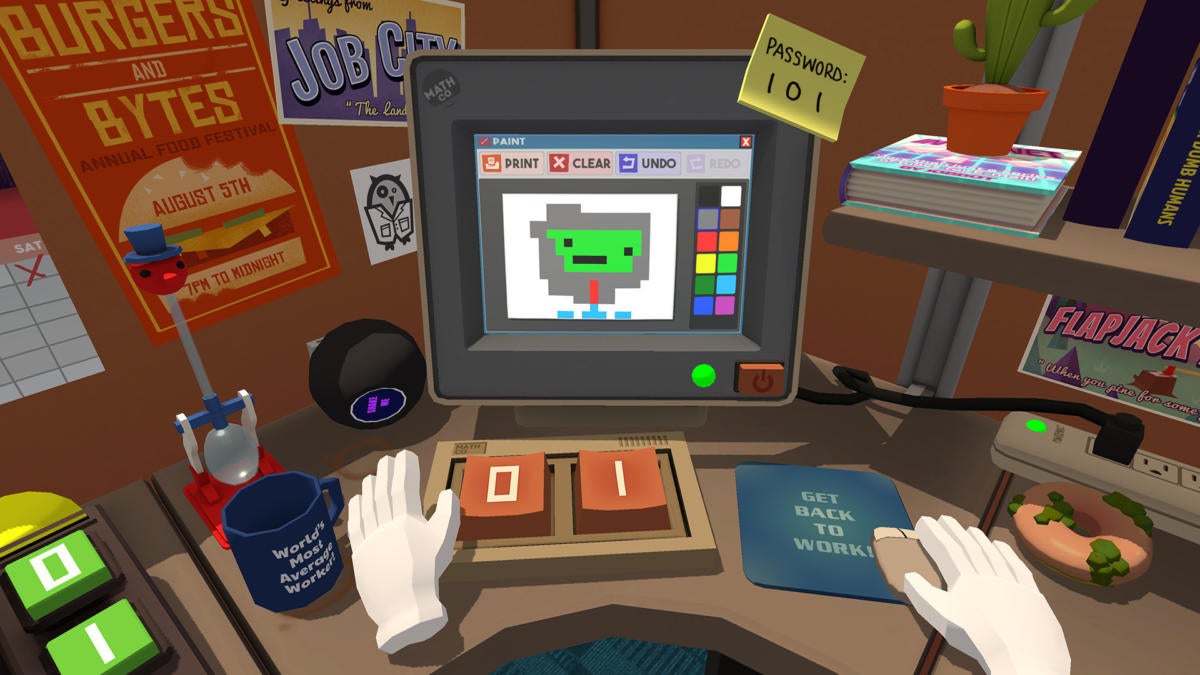 Job simulator shop pc